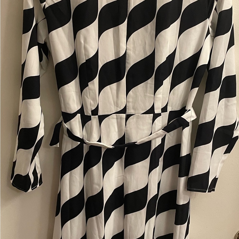 ANN TAYLOR DRESS: Size 6, Black & White, New Arrivals, NWT, New W/ $179.00 Tag - Picture 5 of 6